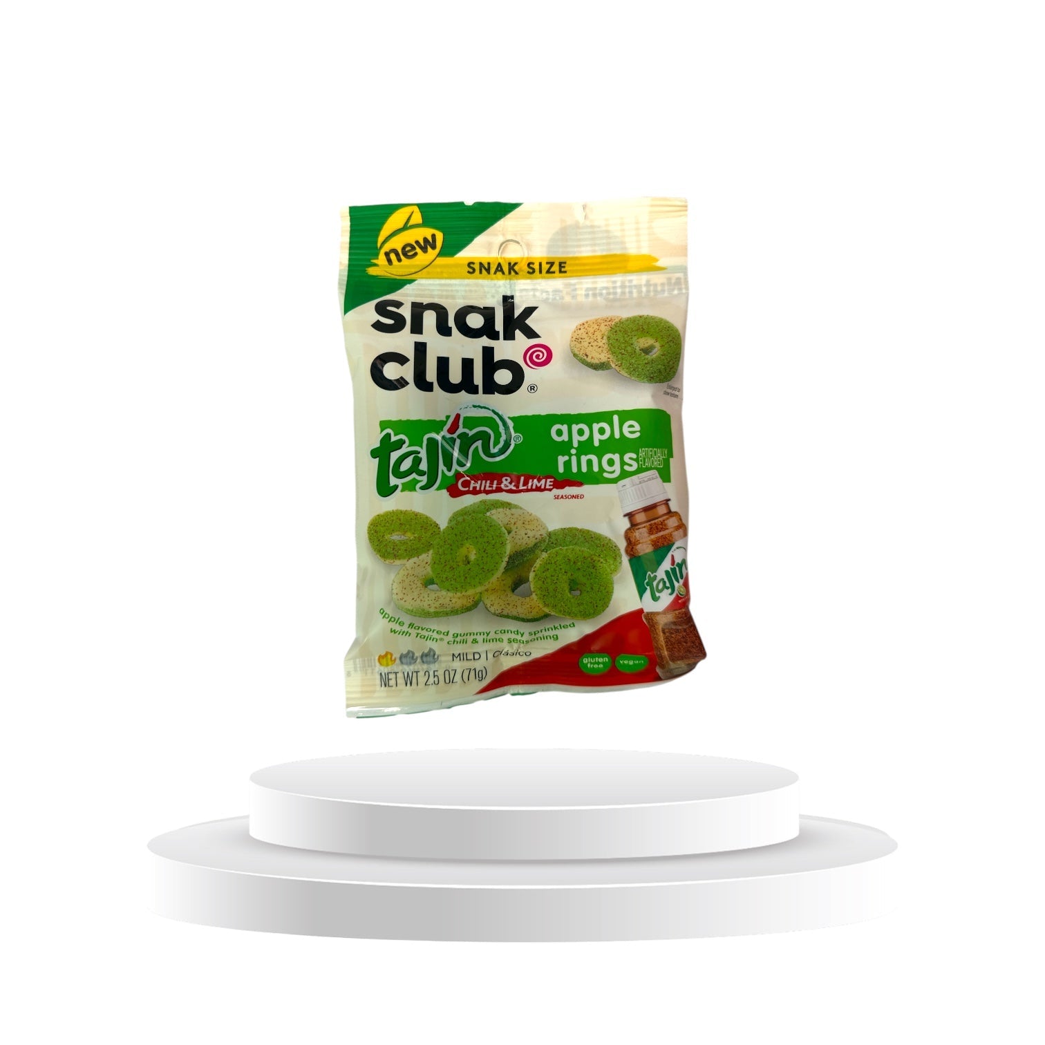 Snack Club Tajin Apple Rings 71g - Memo's Candy World GmbH