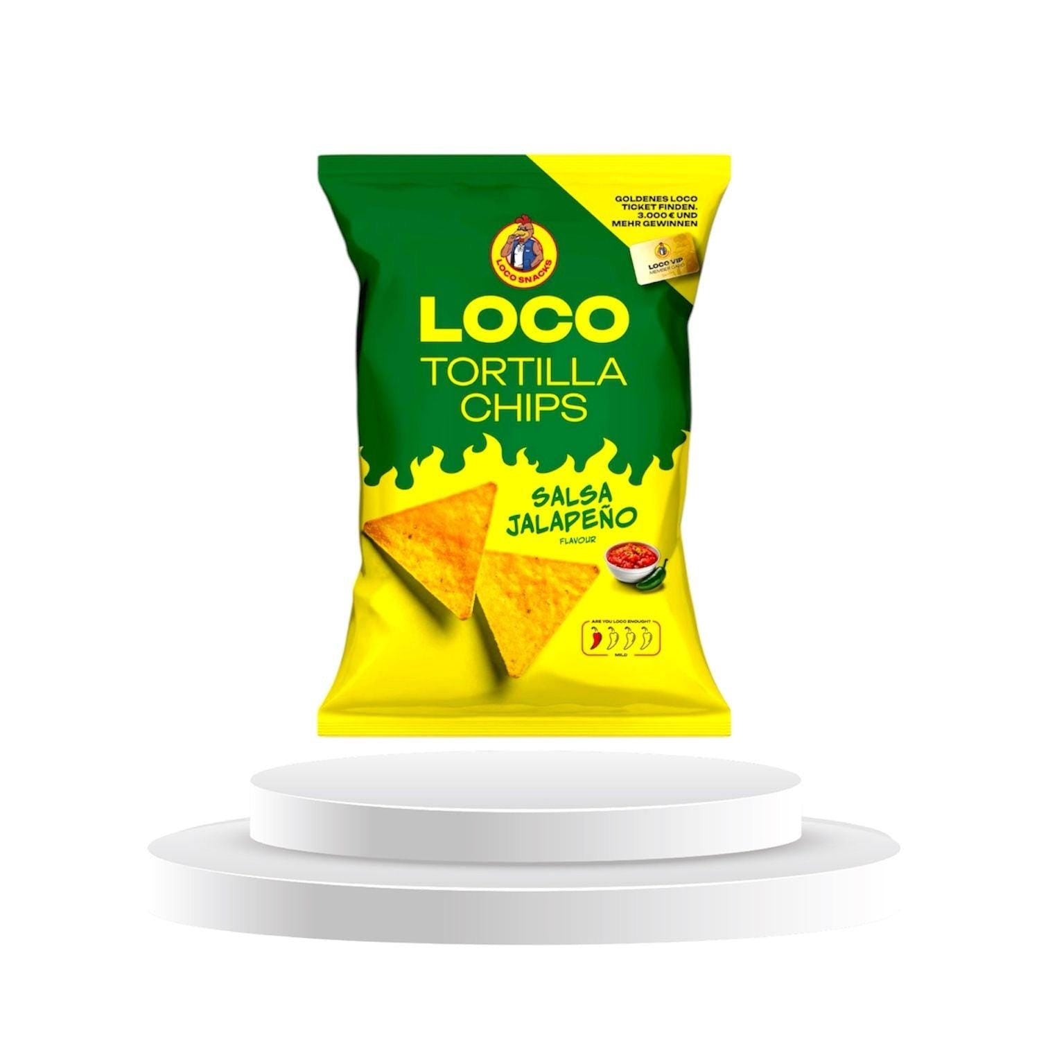 Loco Torttila Chip Salsa Japeno - Memo's Candy World GmbH