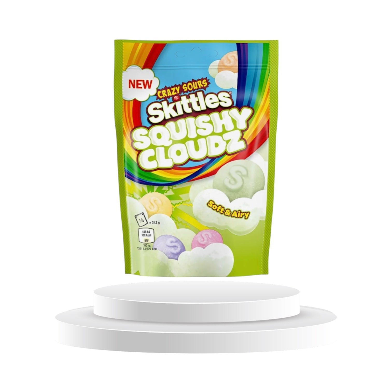 Skittles Squishy Cloudz Crazy Sours