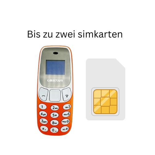 BM10 Mini 3310 Tragbares Winziges Kleines Mini-Mikro-Mobiltelefon GSM Dual-SIM BT-Headset
