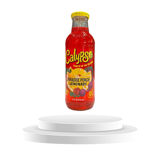 Calypso Paradise Punch Lemonade 473ml - Memo&#39;s Candy World GmbH