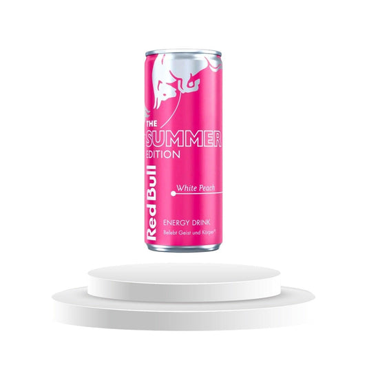 Red Bull White Peach - Memo&#39;s Candy World GmbH